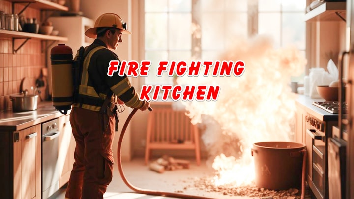 Fire Fighting: Kitchen