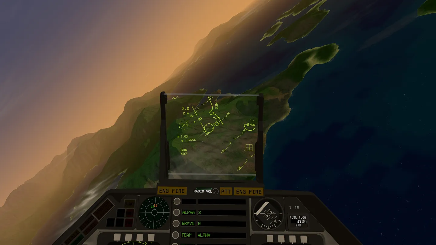 Virtual Fighter Maneuvers